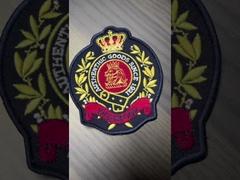 Glossy Apparel Garment Trims Accessories Clothing Tags Custom Sew On patch