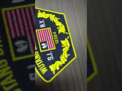 Cotton Polyester Garments Patches Trims Accessories Tear Resistant