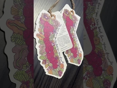 Easy To Plastic Clothing Hang Tag for Clear Identification And Organization