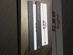 Snap Lock Style Clear Plastic Clothing Hang Tag for Clothing Labelin