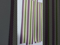 Custom Woven Clothing Labels Needle Loom Technology Iron On Backing Personalized Designs