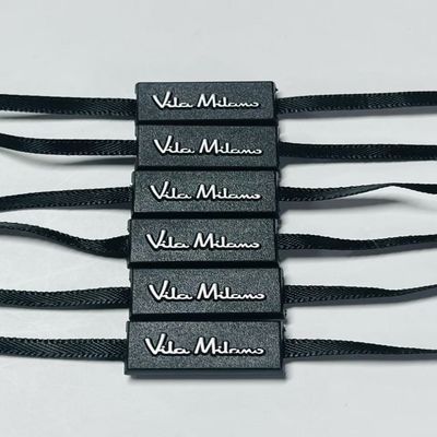 Bulk Cotton Black Hang Tag String Thread For Textile Products