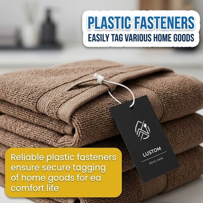 Flexible Nylon Tag Fasteners Strong And Durable 0.2 Inches Width Ideal For Industrial Packaging And Labeling Applications