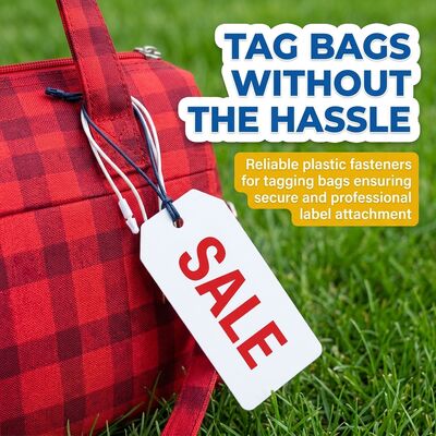 Commercial Labeling Nylon Hang Tag Fasteners Loop Odm