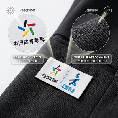 Broad Loom Custom Garment Tags Durable and Stylish Apparel Labels Custom Solutions for Clothing Manufacturers