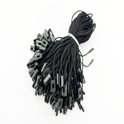 OEM Luggage Bags Hang Tag Lock String Price Tag Fasteners Black