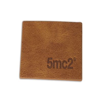 PU Genuine Jeans Leather Label Clothes Garment Tags Custom