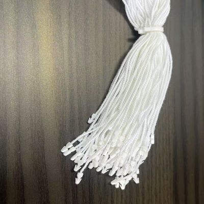 White Hang Nylon Plastic Tag Fastener String Rectangular ODM