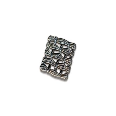 OEM Rectangle Packing Garment Metal Accessories Clothing Decoration