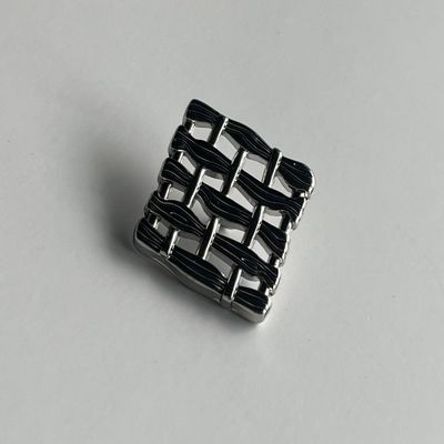 OEM Rectangle Packing Garment Metal Accessories Clothing Decoration