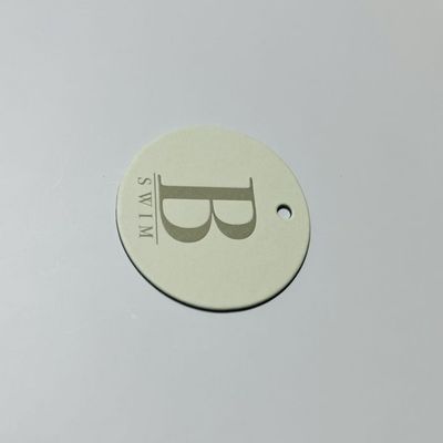 Bulk Round Garment Swing Tags Custom Label Tags For Clothing