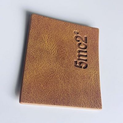 PU Genuine Jeans Leather Label Clothes Garment Tags Custom
