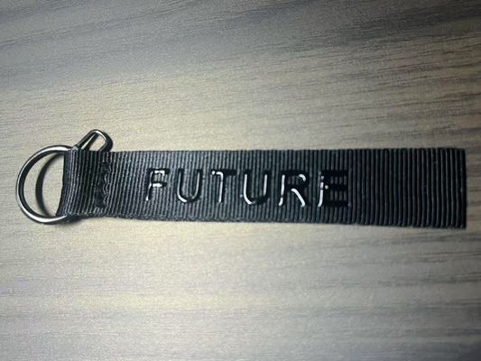 Rectangular Clothing Brand Patches Garment Trims And Accessories Full Color Printing