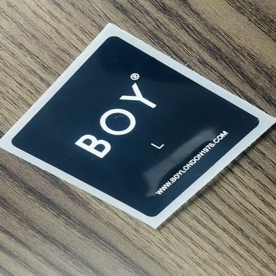 Iron On Fabric Woven Sewing Heat Transfer Clothing Labels Patches For Polo Shirt Personalized
