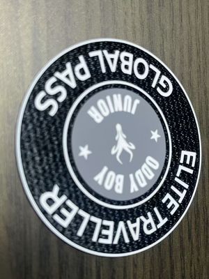 Ink Screen Printing Woven Embroidered Garment Labels For Damask Clothes