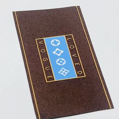 Clothing Woven Apparel Labels Logo Tags Custom Designs For Crafts