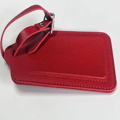 Red Purse Bag Making Accessories Leather Hang Tag Personalised