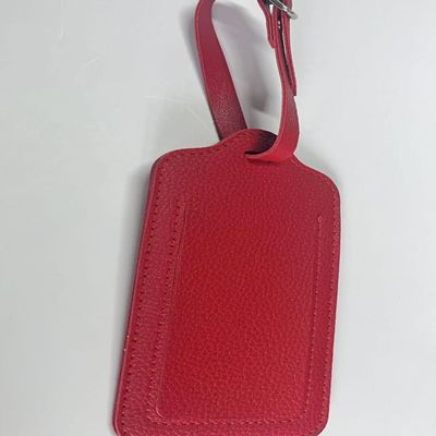 Red Purse Bag Making Accessories Leather Hang Tag Personalised