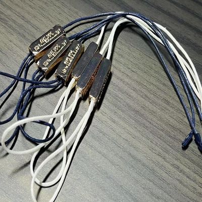 Commercial Labeling Nylon Hang Tag Fasteners Loop Odm