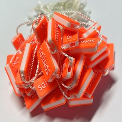 Flexible Nylon Tag Fasteners Heat Resistant For Retail Store