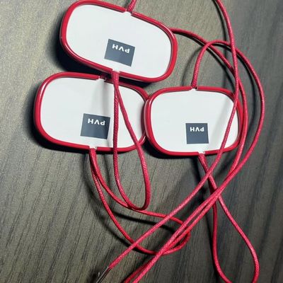 500Pcs Braided Hang Tag Snap Lock Nylon Plastic Price Tag Fasteners