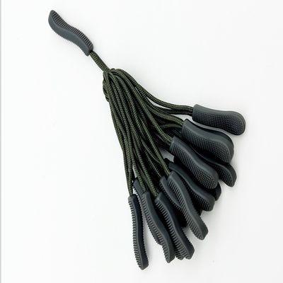 Custom Plastic Cord Zipper Puller Merchandise String Sealing Rope heavy duty