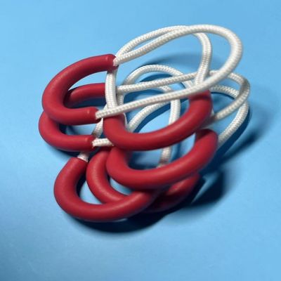 Round Reusable Plastic Cord Zipper Puller Slider Loop Weather Resistant