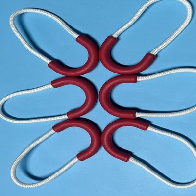 Round Reusable Plastic Cord Zipper Puller Slider Loop Weather Resistant