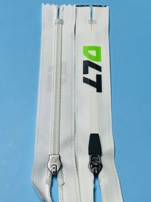 Bulk Weatherproof Clothing Plastic Polyester Zipper Slider Customized