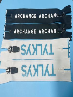 Weather Resistant Cord Zipper Puller Nylon Zipper Jacket Customized