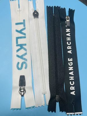 Weather Resistant Cord Zipper Puller Nylon Zipper Jacket Customized