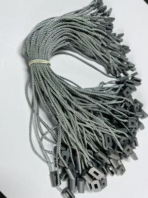 Gray POM Plastic Nylon Tag Fasteners Attacher For Hang Tags