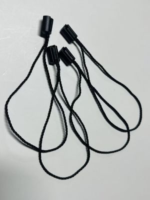 OEM Luggage Bags Hang Tag Lock String Price Tag Fasteners Black
