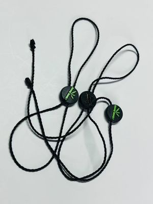 Hanging Garment Swing Plastic Tag String Fasteners Black Lightweight