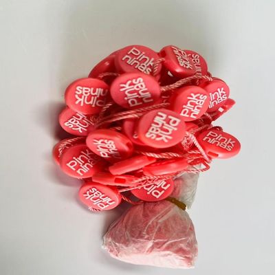 OEM Bulk Quantities Plastic Fastener Hang Tags With Snap Lock Pins And Security Loops
