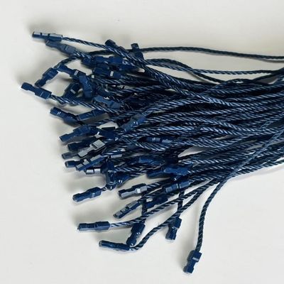 Lightweight Security Loop Plastic Tag Fastener For Retail Shops Dark Blue