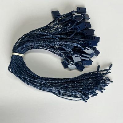 Lightweight Security Loop Plastic Tag Fastener For Retail Shops Dark Blue