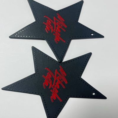 Commercial Swing Garment Clothing Hang Tag Star Design For Party Favors