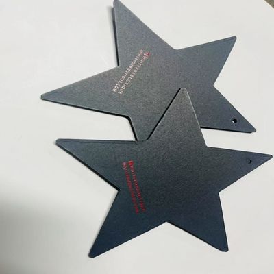 Commercial Swing Garment Clothing Hang Tag Star Design For Party Favors