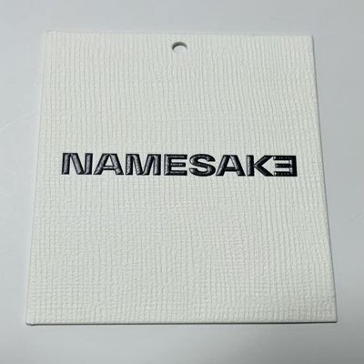 Writable Garment Clothing Hang Tag 280gsm Bristol Board For Retail