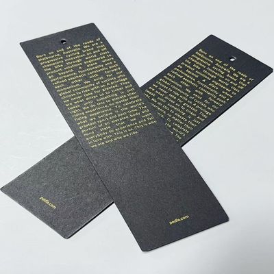 Custom Printing Labeling Clothing Hang Tag For T Shirt Pants