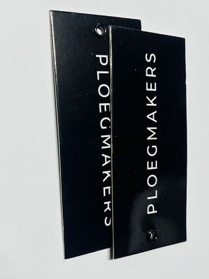 Custom Cardstock Swing Accessories Hang Tag For Clothing 500 Pack