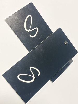 Custom Cardstock Swing Accessories Hang Tag For Clothing 500 Pack