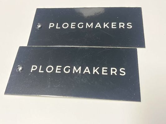Custom Cardstock Swing Accessories Hang Tag For Clothing 500 Pack