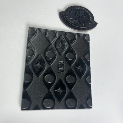 Black One Size Garment Label Top Performance for Jeans Leather Label