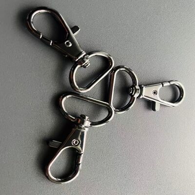 Die-casting Polishing Plating Bag Making Accessories Featuring Zipper Closures and Strong Hardware for Bag Manufacturing