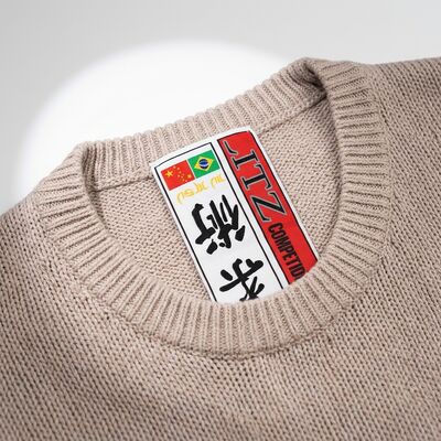 Custom Sewing On Woven Clothing Labels Tags Maker For Fabric